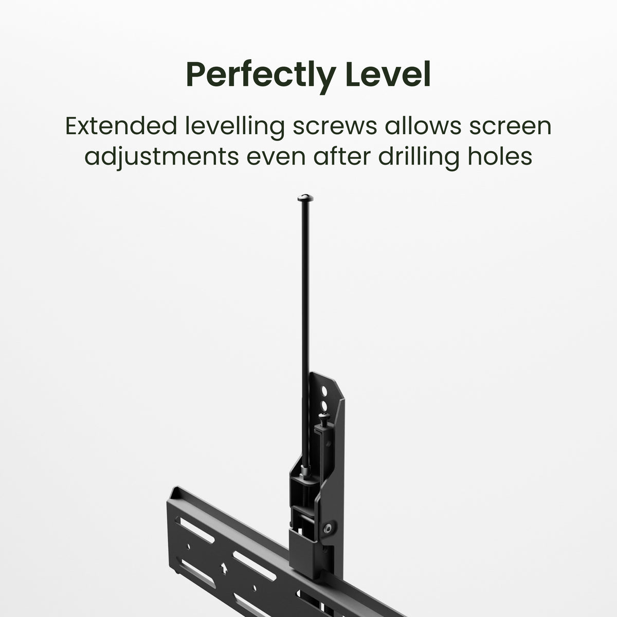Kanto PF500 Fixed Low-Profile TV Wall Mount for 65"–120" TVs with 250 lb Capacity - Black