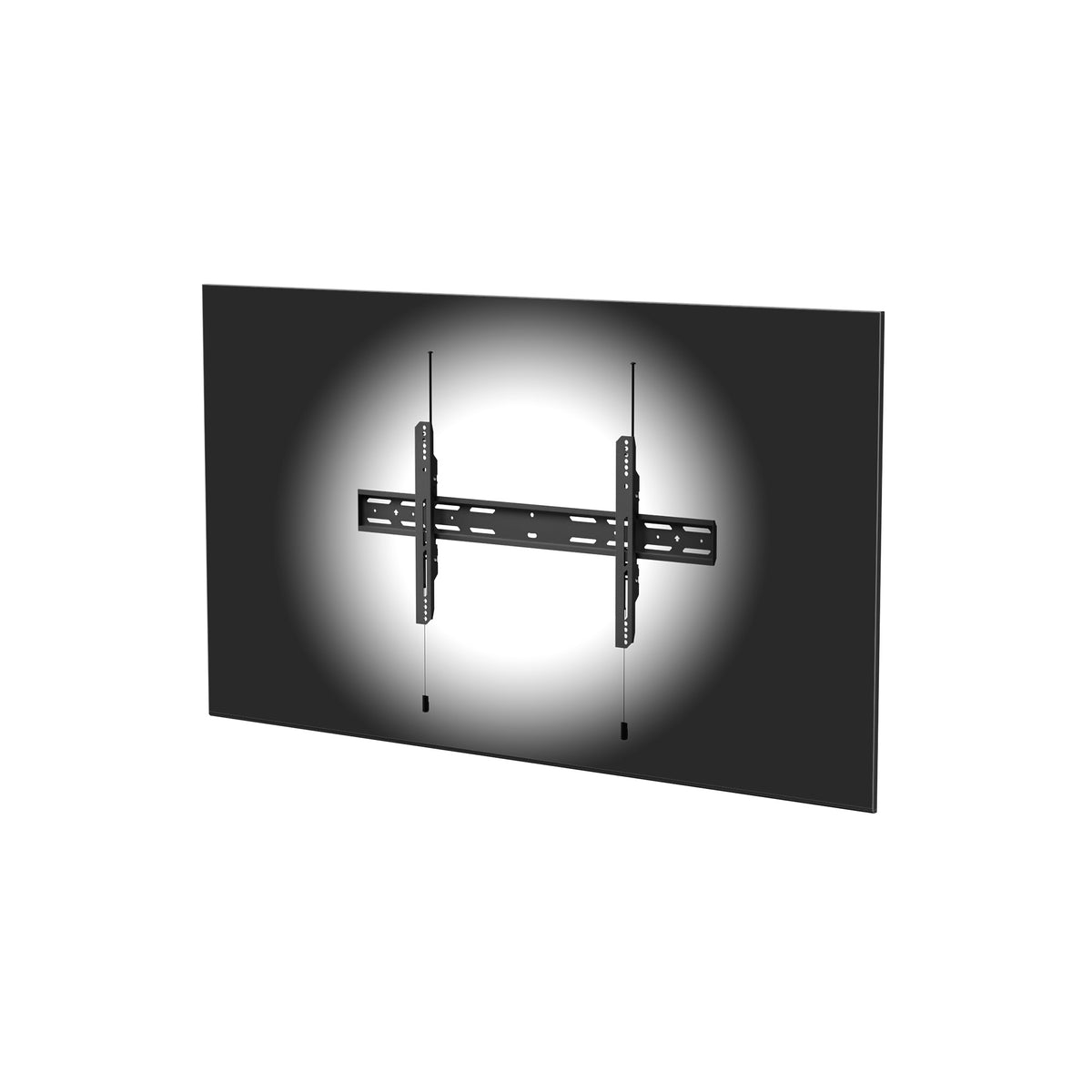 Kanto PF500 Fixed Low-Profile TV Wall Mount for 65"–120" TVs with 250 lb Capacity - Black