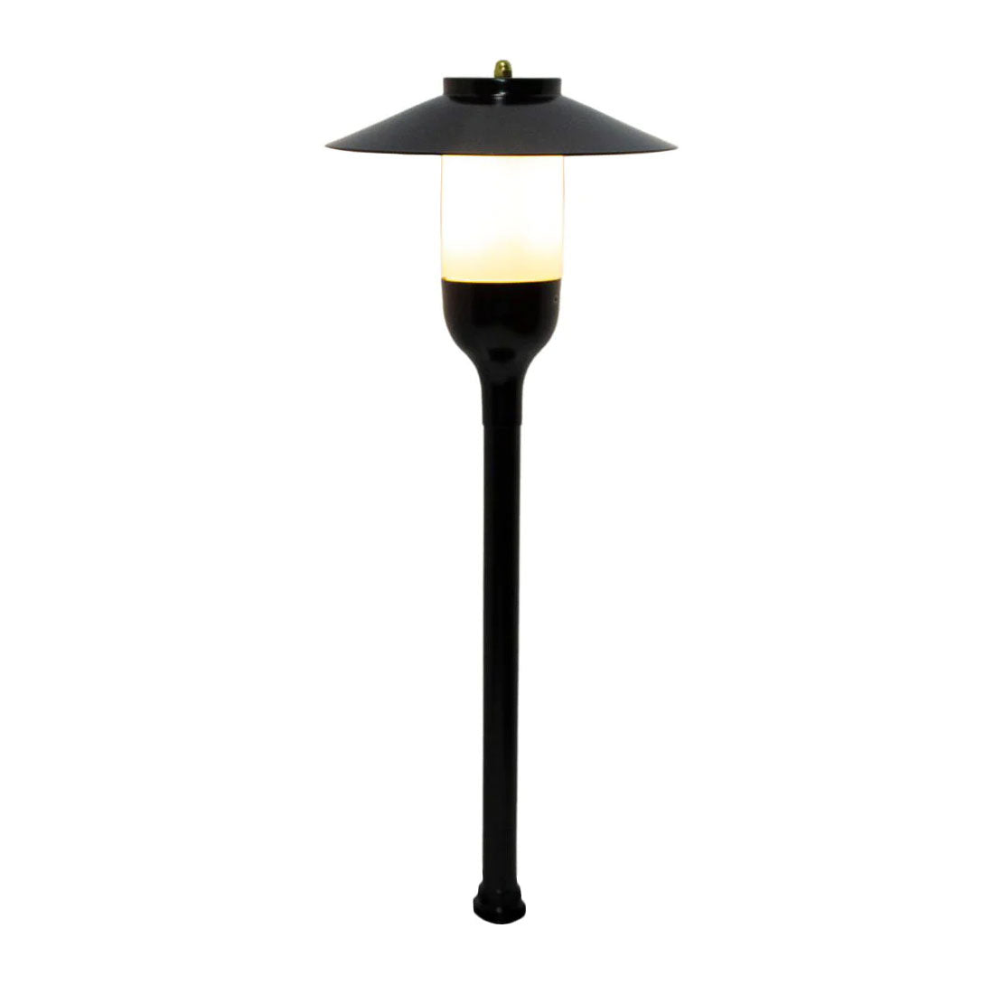 Silhouette Lights PL101B Single Tier LED Pathway Light - Black