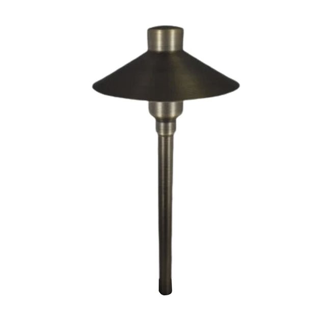 Silhouette Lights PL101BRS Single Tier LED Path Light - Brass