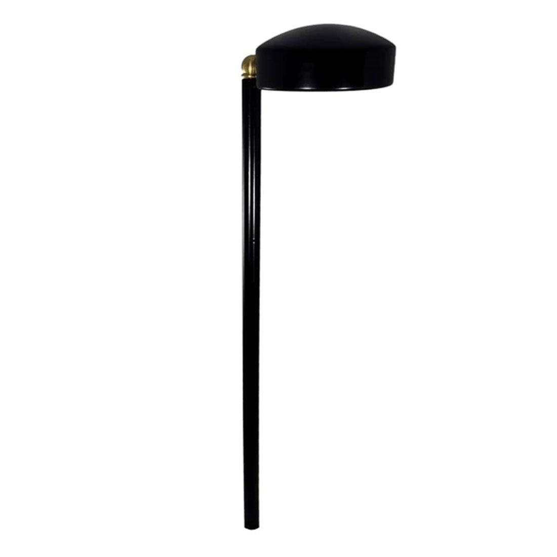 Silhouette Lights PL155B Straight Step Disc LED Pathlight - Black