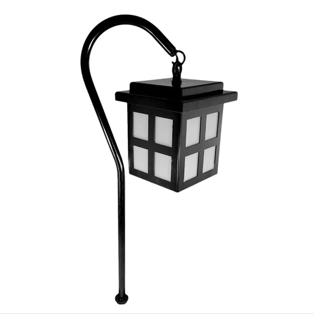 Silhouette Lights PL175B Lantern On a Stand LED Path Light - Black