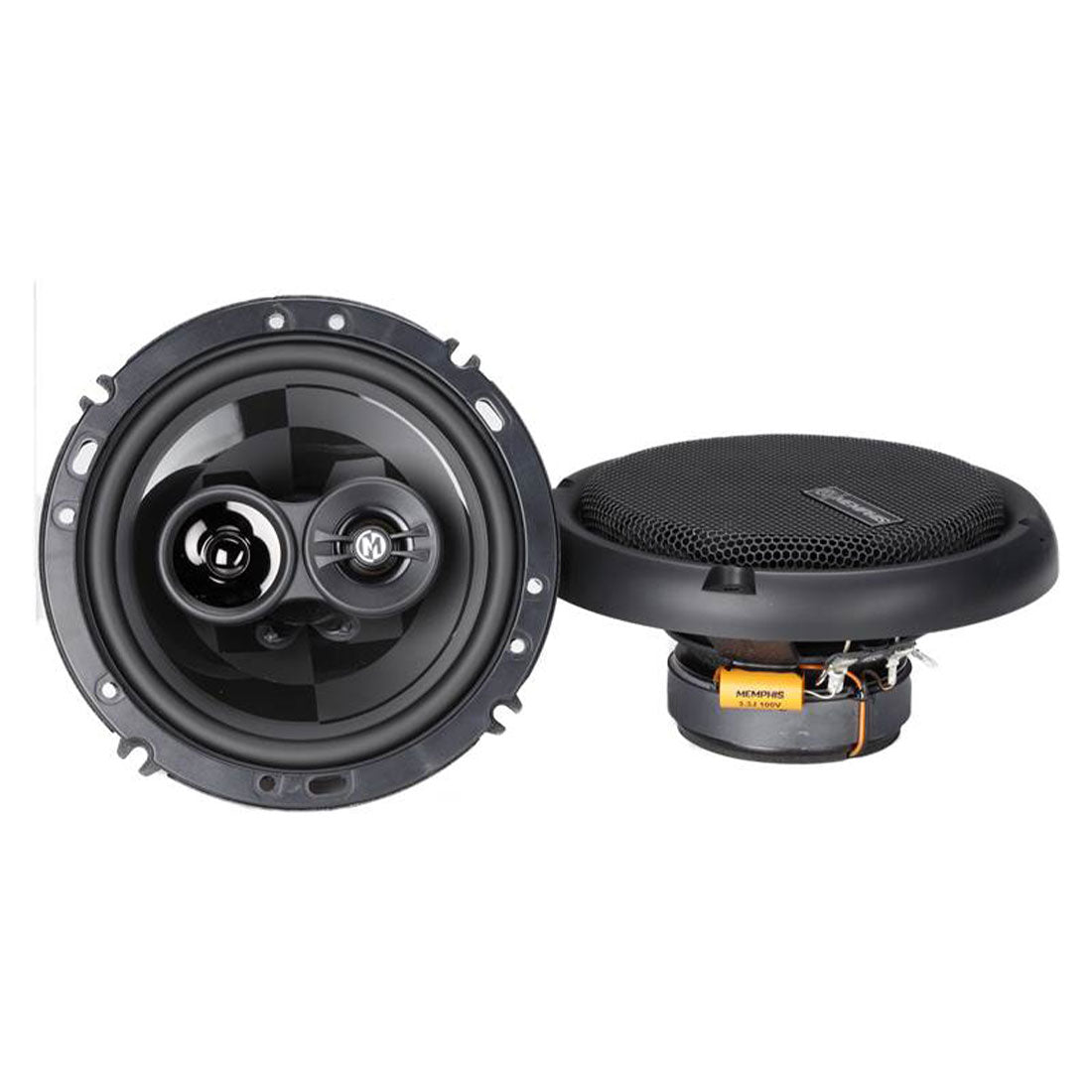 Memphis Audio PRX603 Power Reference 6.5" 3-Way Coaxial Speakers (PRX603)