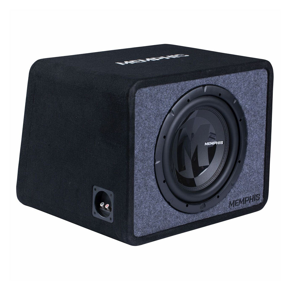 Memphis Audio PRXE12S2 Power Reference 12" 2-Ohm Loaded Subwoofer Enclosure (PRXE12S2)