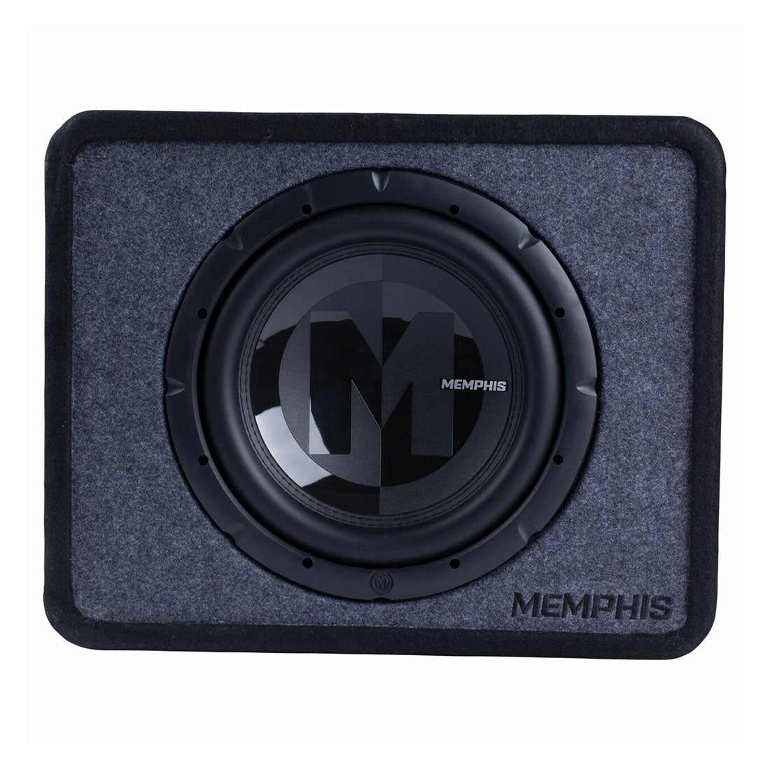 Memphis Audio PRXE12S2 Power Reference 12" 2-Ohm Loaded Subwoofer Enclosure (PRXE12S2)