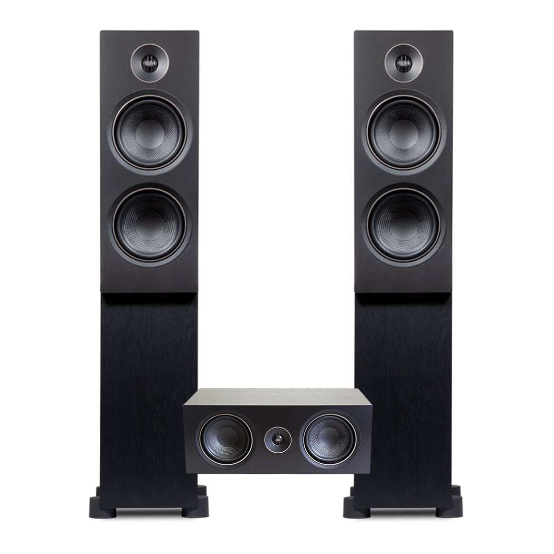 PSB Speaker Bundle: ALPHA T20 BLK ASH | ALPHA C10 BLK ASH
