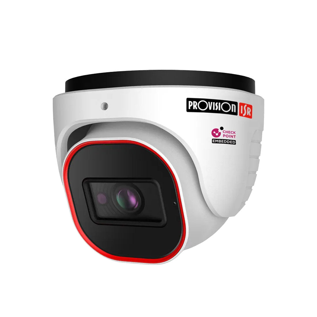 Provision-ISR 4CH IP Kit W/ 4 x 2MP Turret Cameras and 4CH 2TB NVR - White