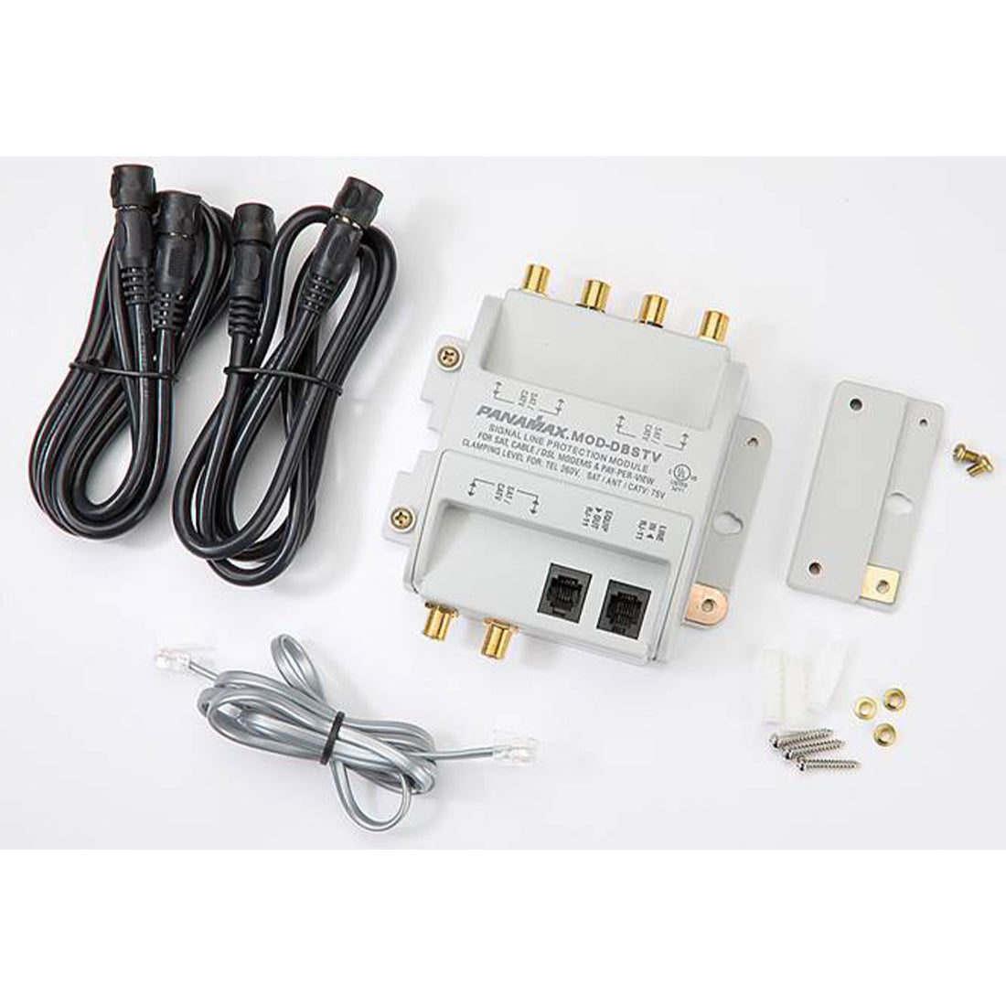 Panamax MOD-DBSTV Module for 2 Satellites, 1 CATV, 1 Telephone Line