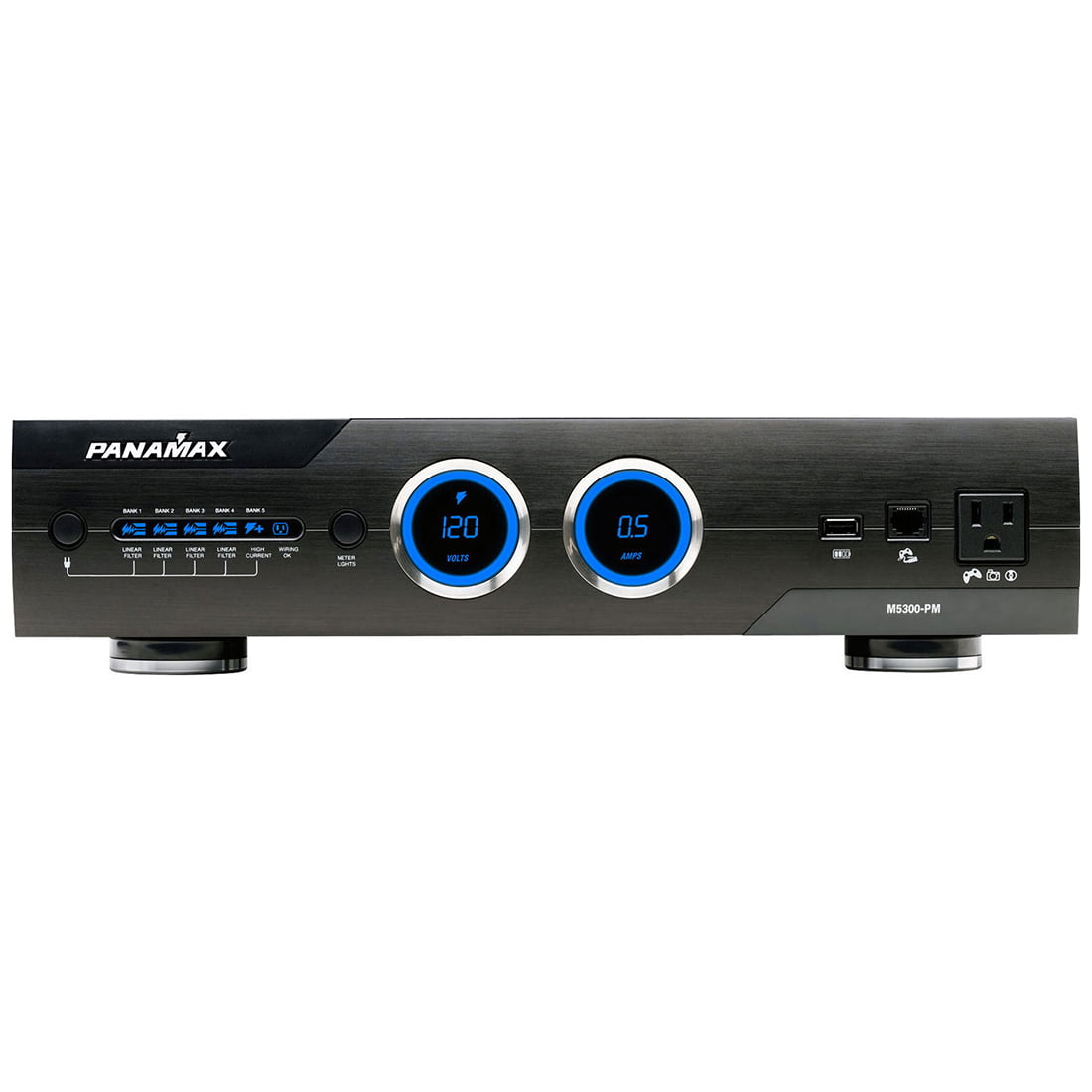 Panamax M5300-PM Max 5300 Power Conditioner and Surge Protector, 2RU, 11 Outlets
