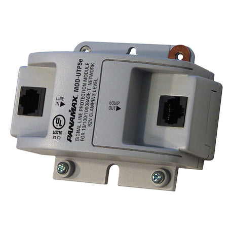 Panamax MOD-UTP5E Signal Line Protection Module for 10/100/1000 BaseT Ethernet Networks.