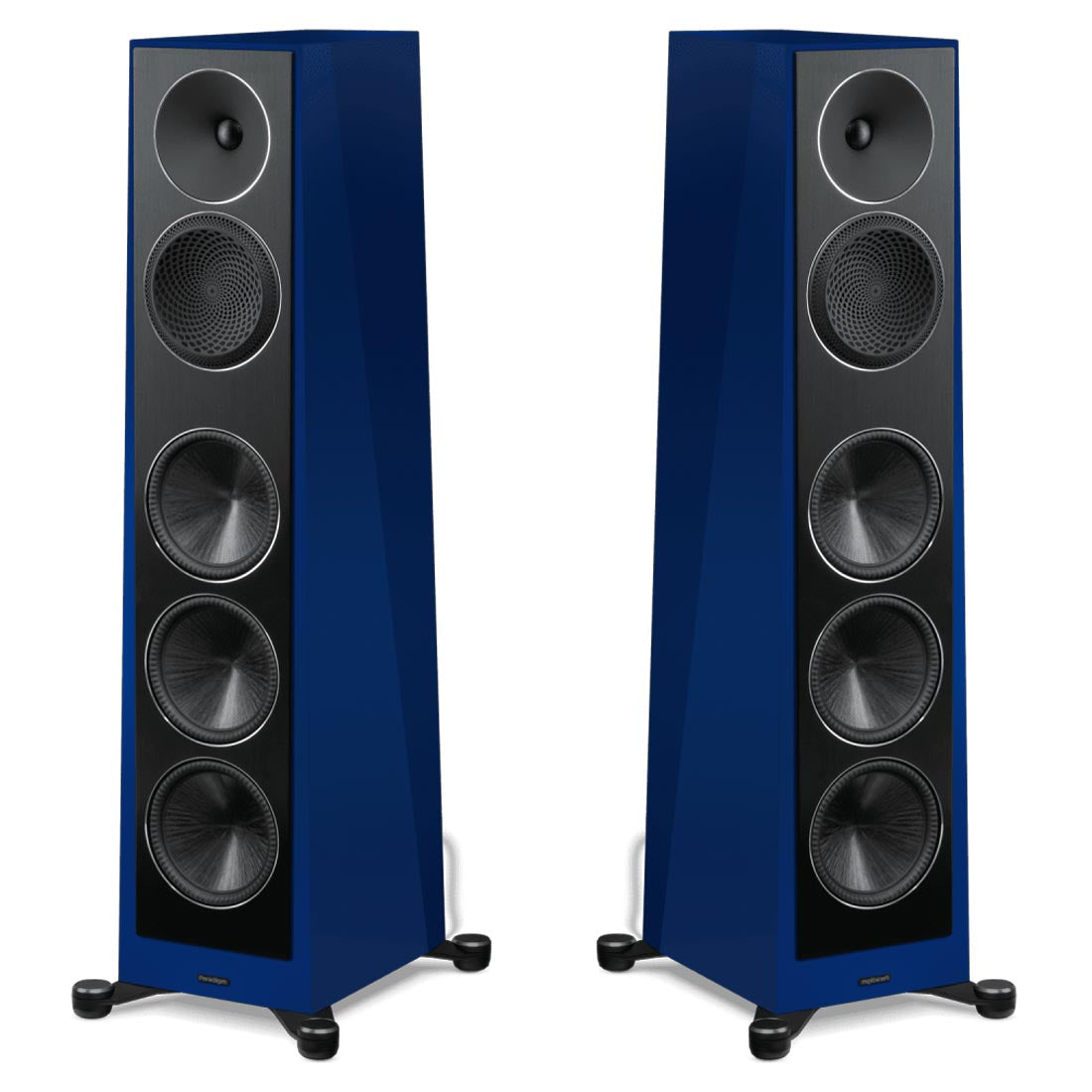 Paradigm Founder 100F 5-Driver 3 Way Floor Standing Speaker - Azure Ice - Pair