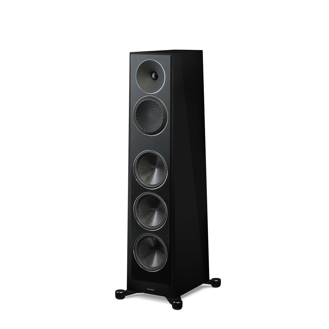 Paradigm Founder 100F Floor Standing Speaker - Gloss Black - Front Angle