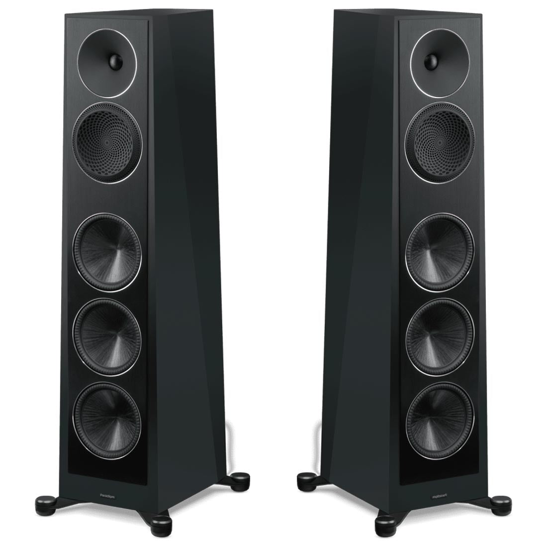 Paradigm Founder 100F 41st Anniversary Floor Standing Speakers - Frozen Charcoal - Pair