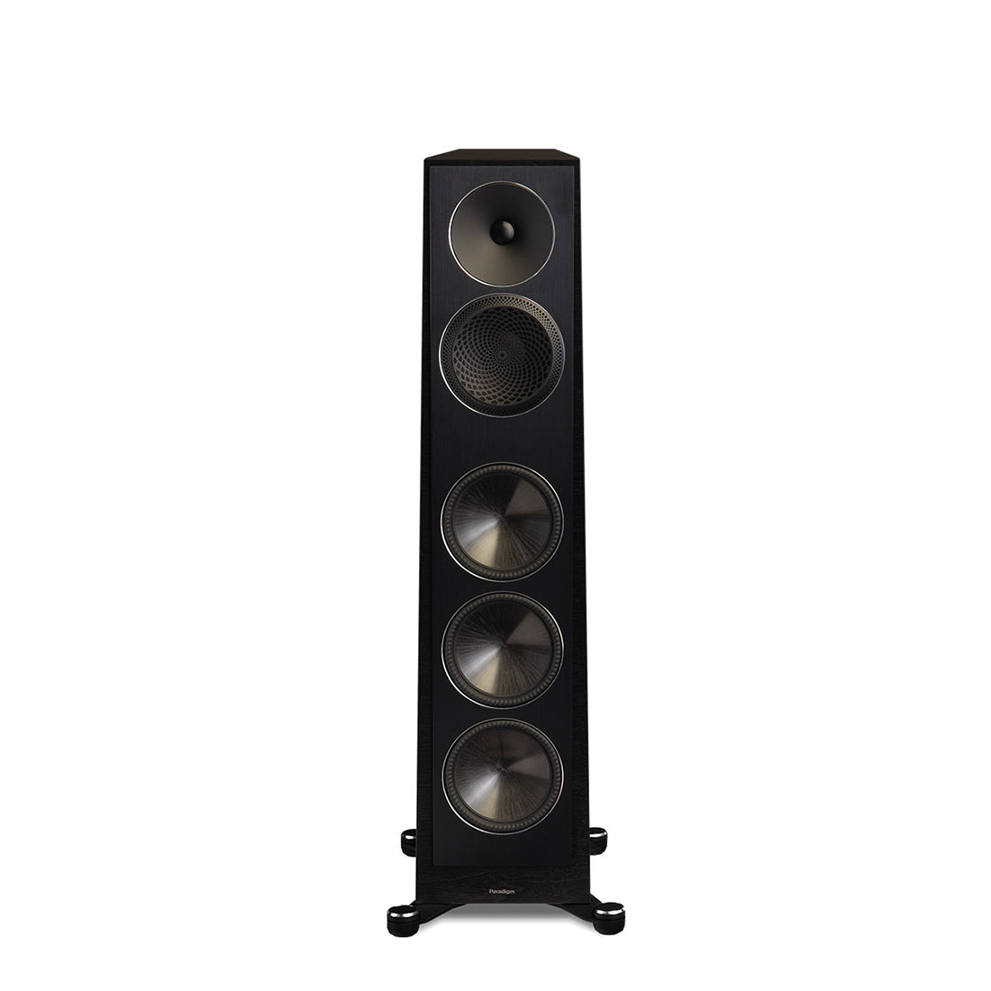 Anthem MRX 1140 Receiver | Paradigm Founder 100F Floor Standing Speakers | Founder 90C Center Channel | Founder 70LCR Bookshelf Speakers - Black Walnut - Bundle