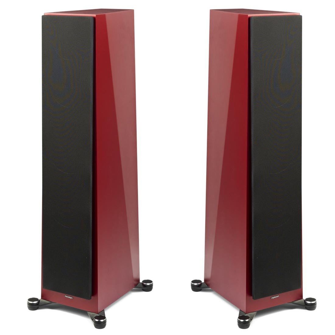 Paradigm Founder 120H 5-Driver 3 Way Hybrid Floor Standing Speaker - Ruby Frostbite - Pair