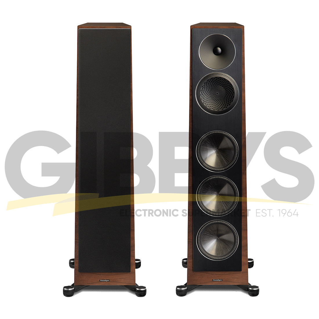 Paradigm Founder 120H Speakers - Walnut - Pair
