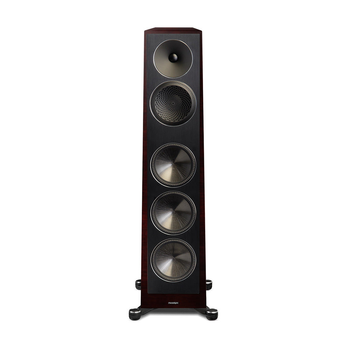 Anthem MRX 1140 Receiver | Paradigm Founder 120H Floor Standing Speakers | Founder 90C Center Channel | Founder 70LCR Bookshelf Speakers - Midnight Cherry - Bundle