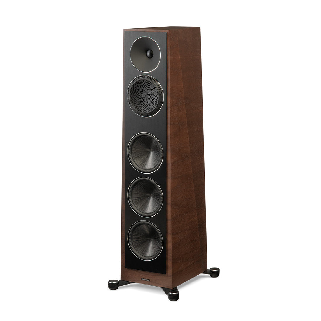 Paradigm Founder 120H Floor Standing Speakers | Founder 90C Center Channel Speaker | Paradigm Founder 40B Bookshelf Speakers - Walnut - Bundle