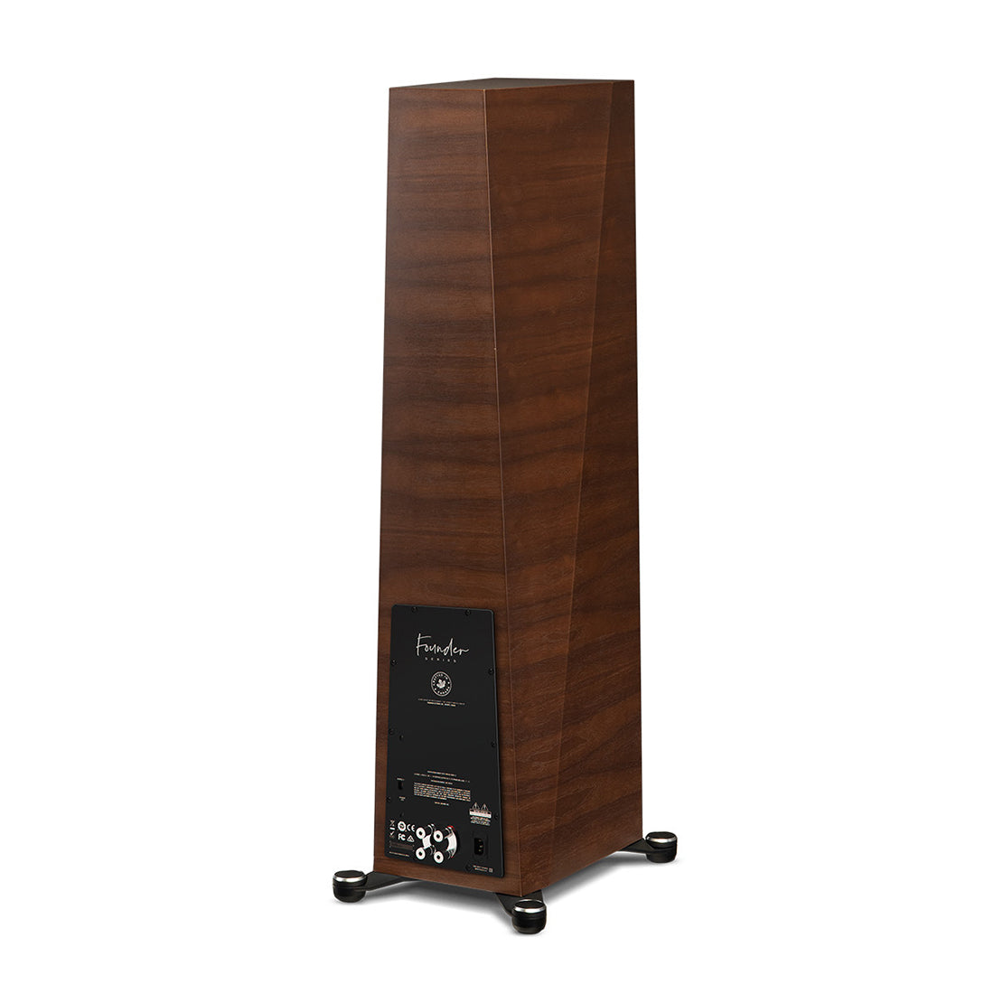 Paradigm Founder 120H Floor Standing Speakers | Founder 90C Center Channel Speaker | Paradigm Founder 40B Bookshelf Speakers - Walnut - Bundle