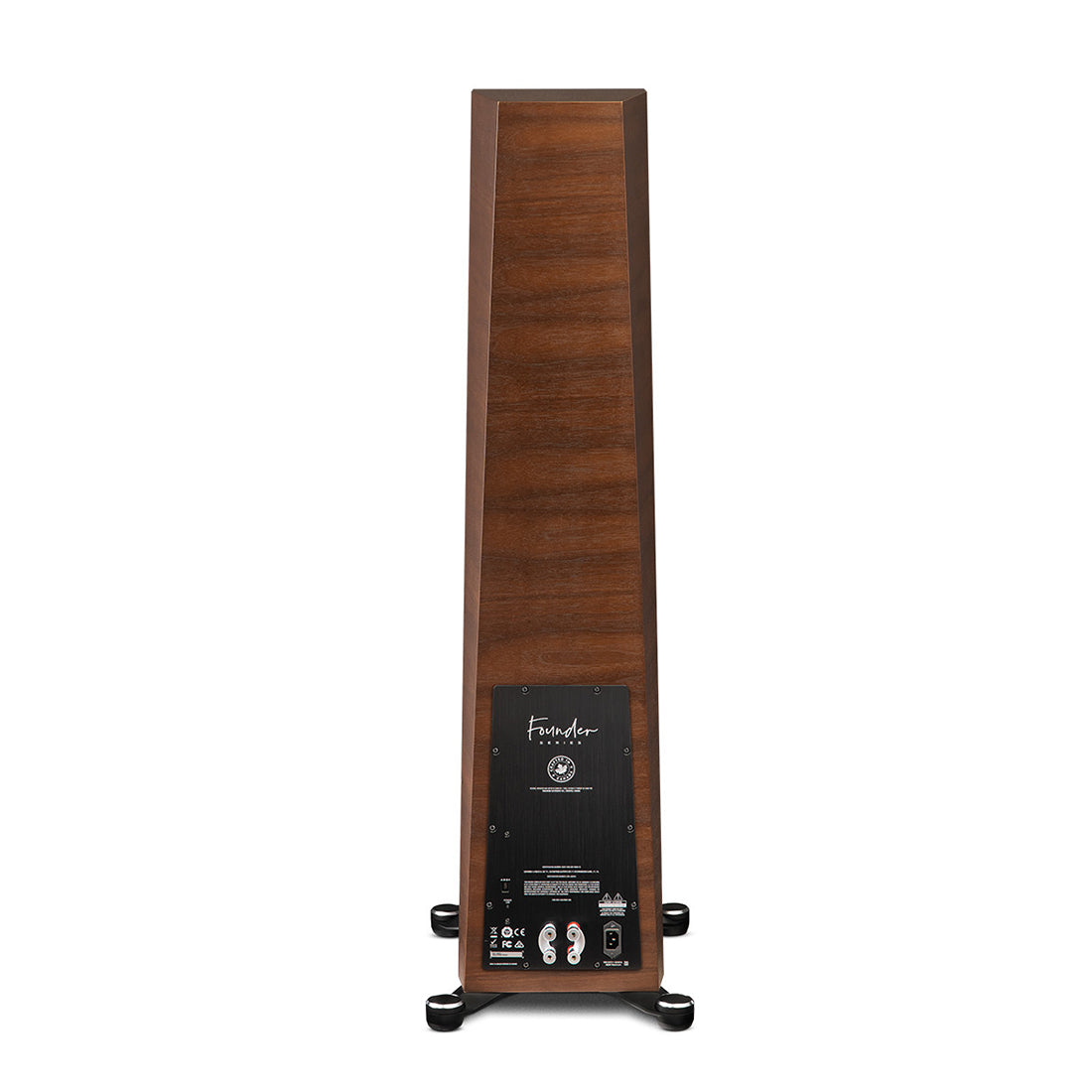 Paradigm Founder 120H Floor Standing Speakers | Founder 90C Center Channel Speaker | Paradigm Founder 40B Bookshelf Speakers - Walnut - Bundle