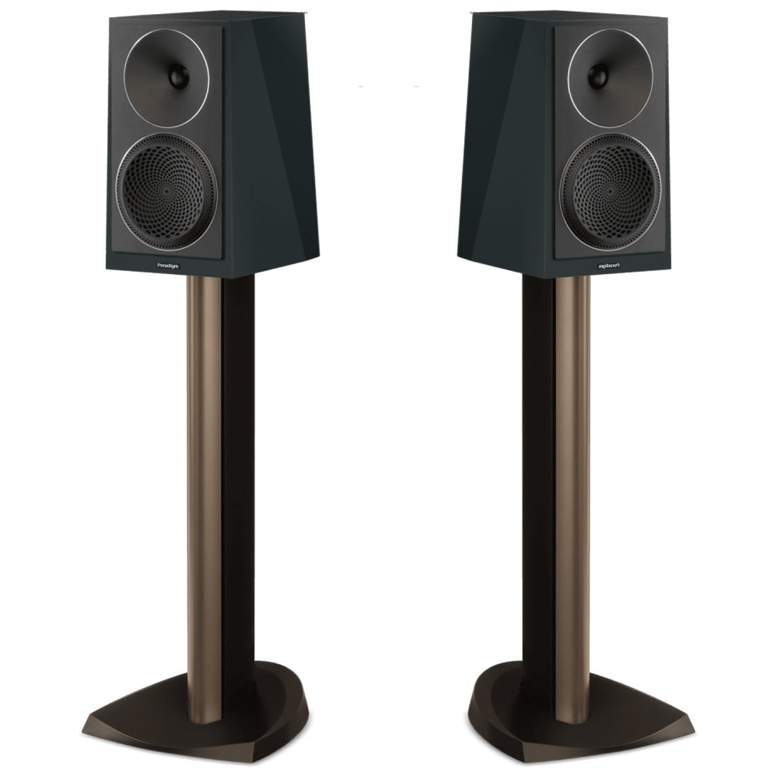 Paradigm Founder 40B 41st Anniversary Bass Reflex Stand-Mount Bookshelf Speakers - Frozen Charcoal - Pair