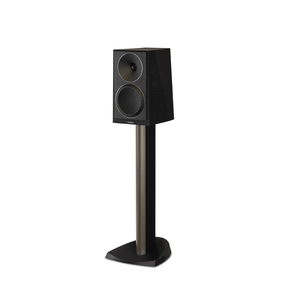 Paradigm Founder 40B Speakers Black Walnut Angled No Grille