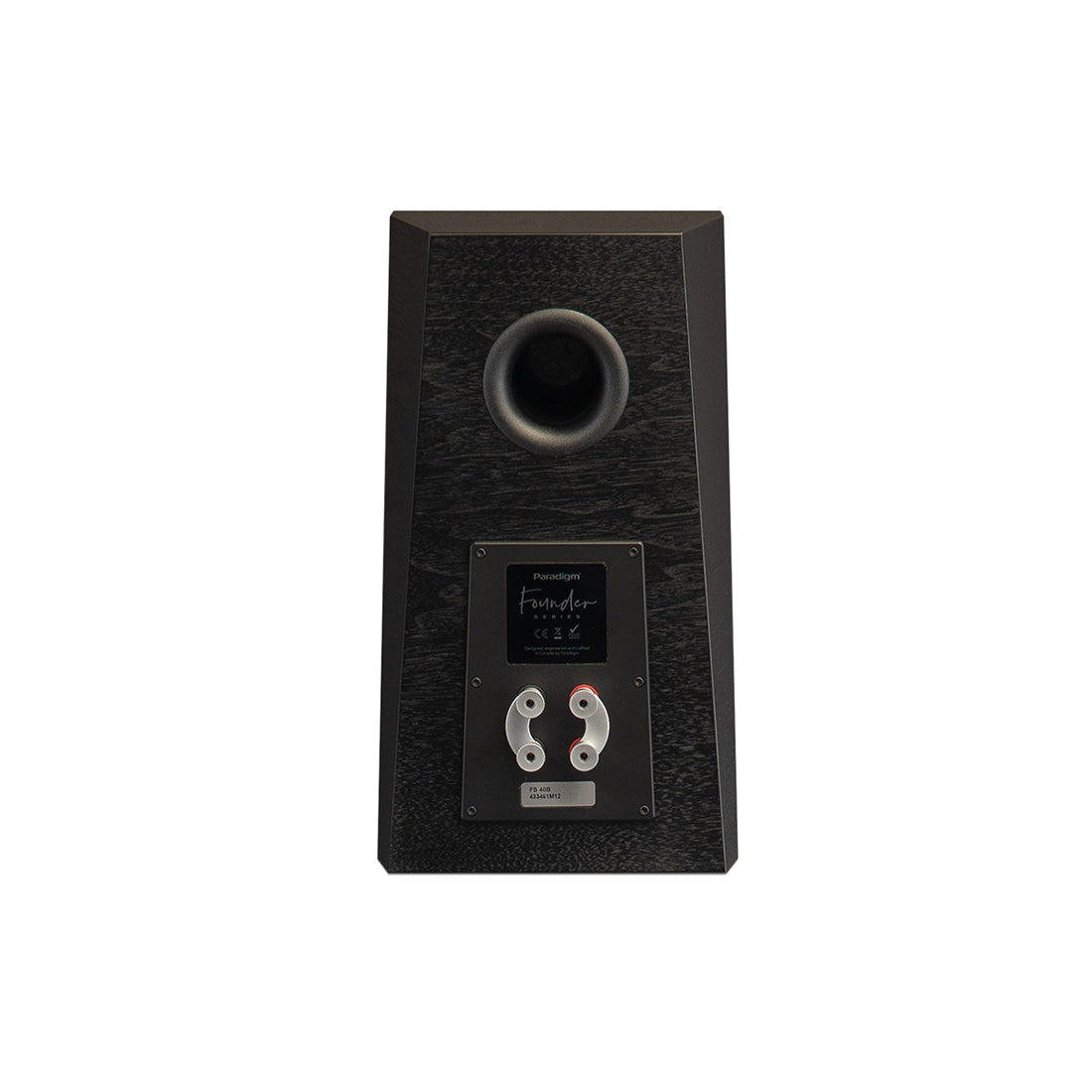 Paradigm Founder 40B Speakers Black Walnut Rear