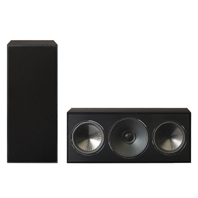 Paradigm Founder 70LCR 4-driver 3 Way LCR Bookshelf Speaker - Black Walnut - Pair