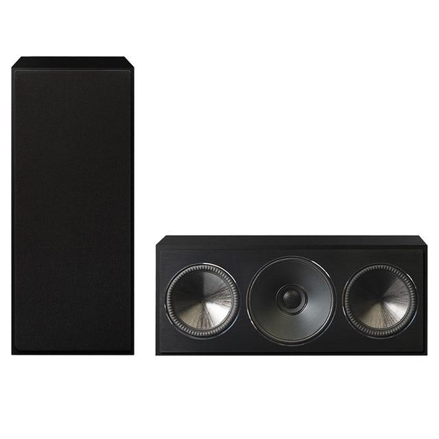 Paradigm Founder 70LCR 4-driver 3 Way LCR Bookshelf Speaker - Gloss Black - Pair