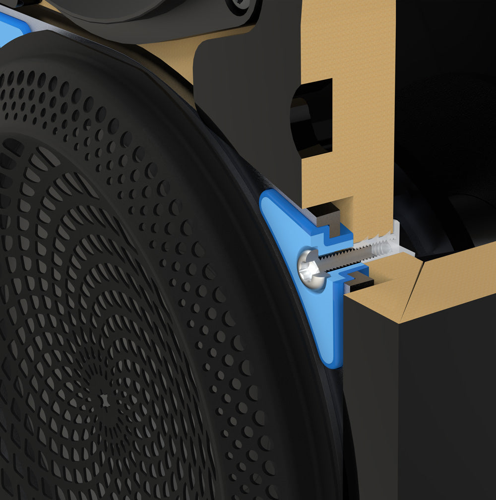 Paradigm Founder 70LCR Gloss Black Shock Mount