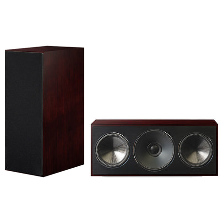 Paradigm Founder 70LCR 4-driver 3 Way LCR Bookshelf Speaker - Midnight Cherry - Pair