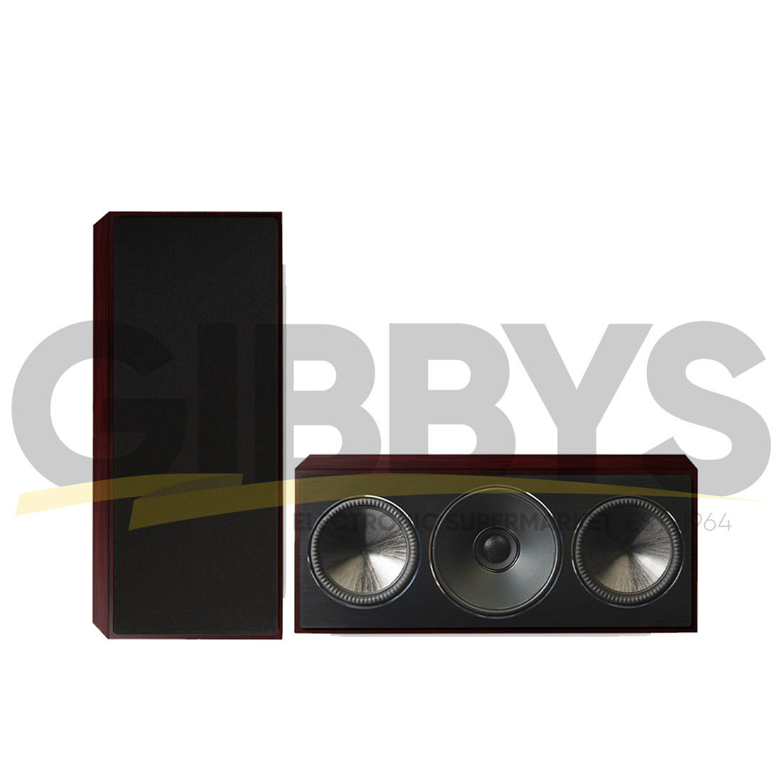 Anthem MRX 1140 Receiver | Paradigm Founder 80F Floor Standing Speakers | Founder 90C Center Channel | Founder 70LCR Bookshelf Speakers - Midnight Cherry - Bundle