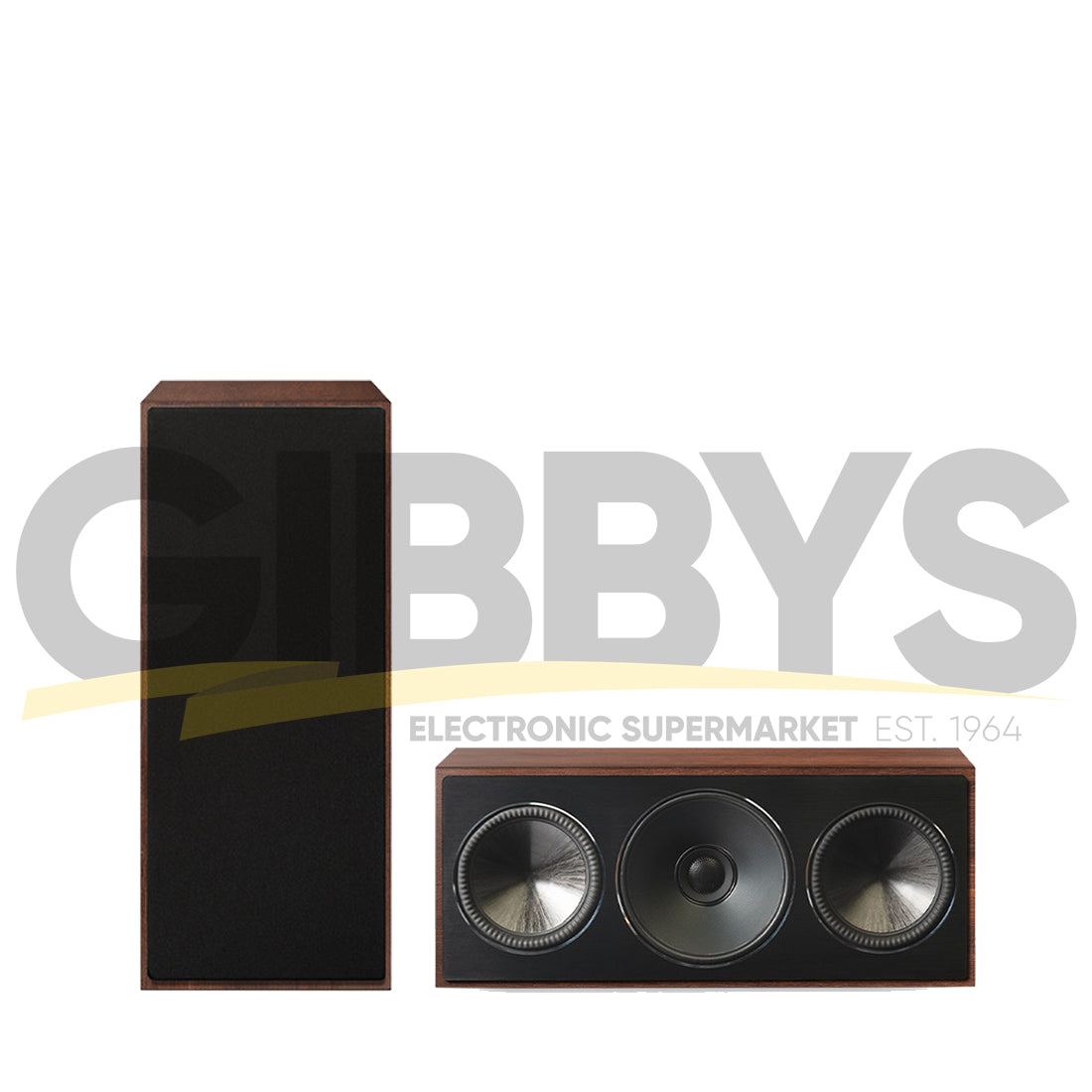 Anthem MRX 1140 Receiver | Paradigm Founder 100F Floor Standing Speakers | Founder 90C Center Channel | Founder 70LCR Bookshelf Speakers - Walnut - Bundle