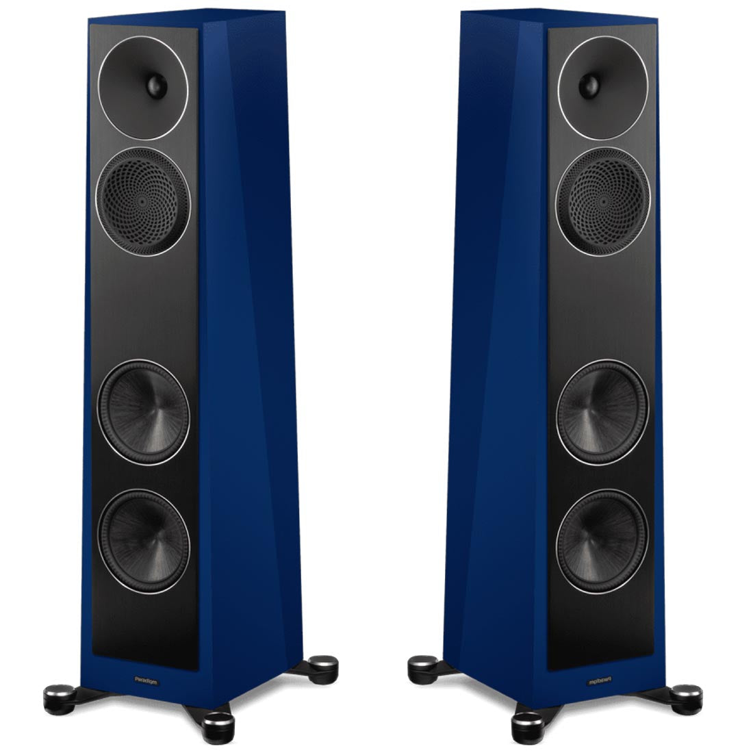 Paradigm Founder 80F 4-Driver 2.5 Way Floor Standing Speakers - Azure Ice - Pair