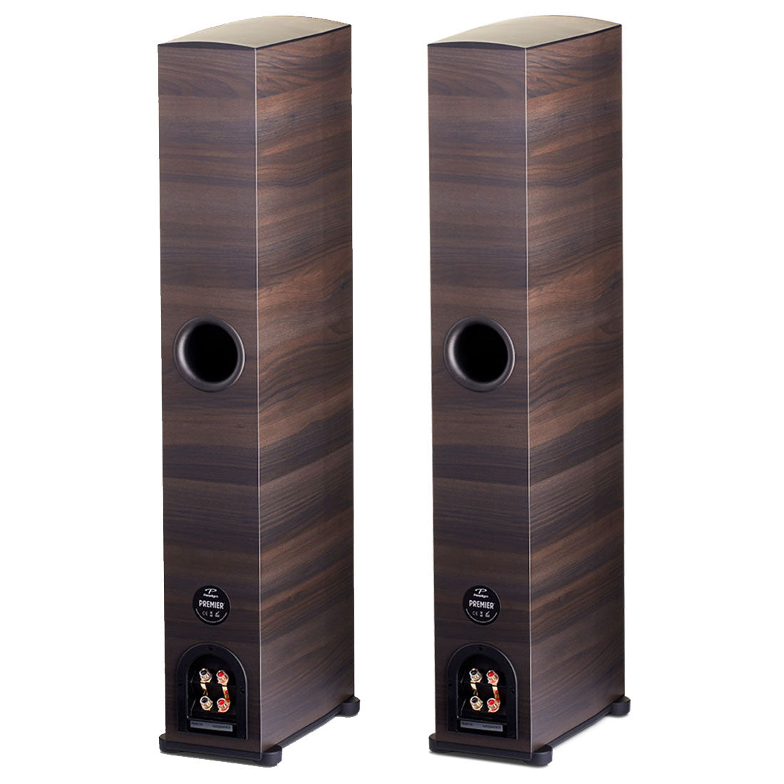Paradigm Premier 700F Espresso Grain Rear Side