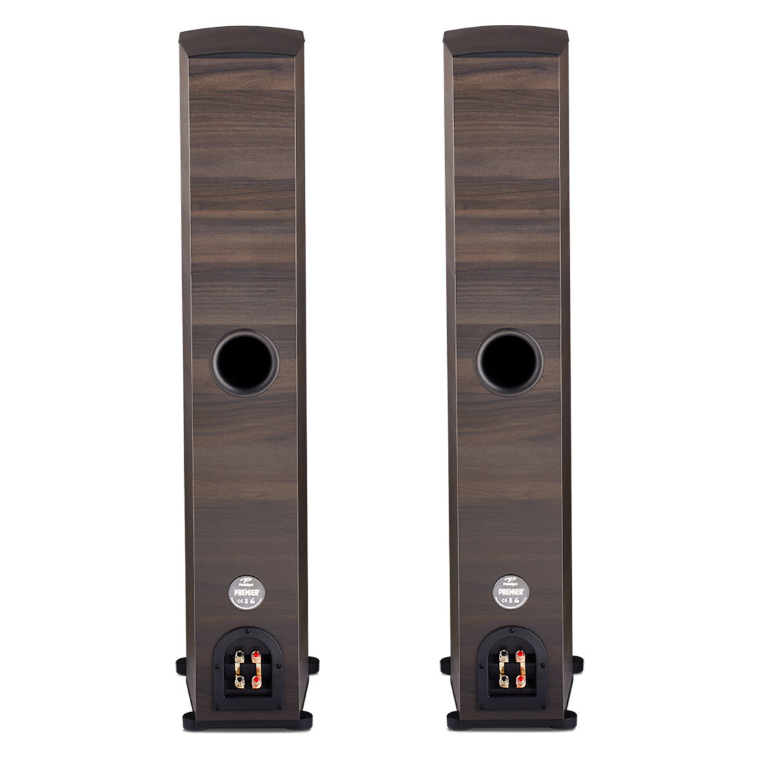 Paradigm Premier 800F Espresso Grain Rear