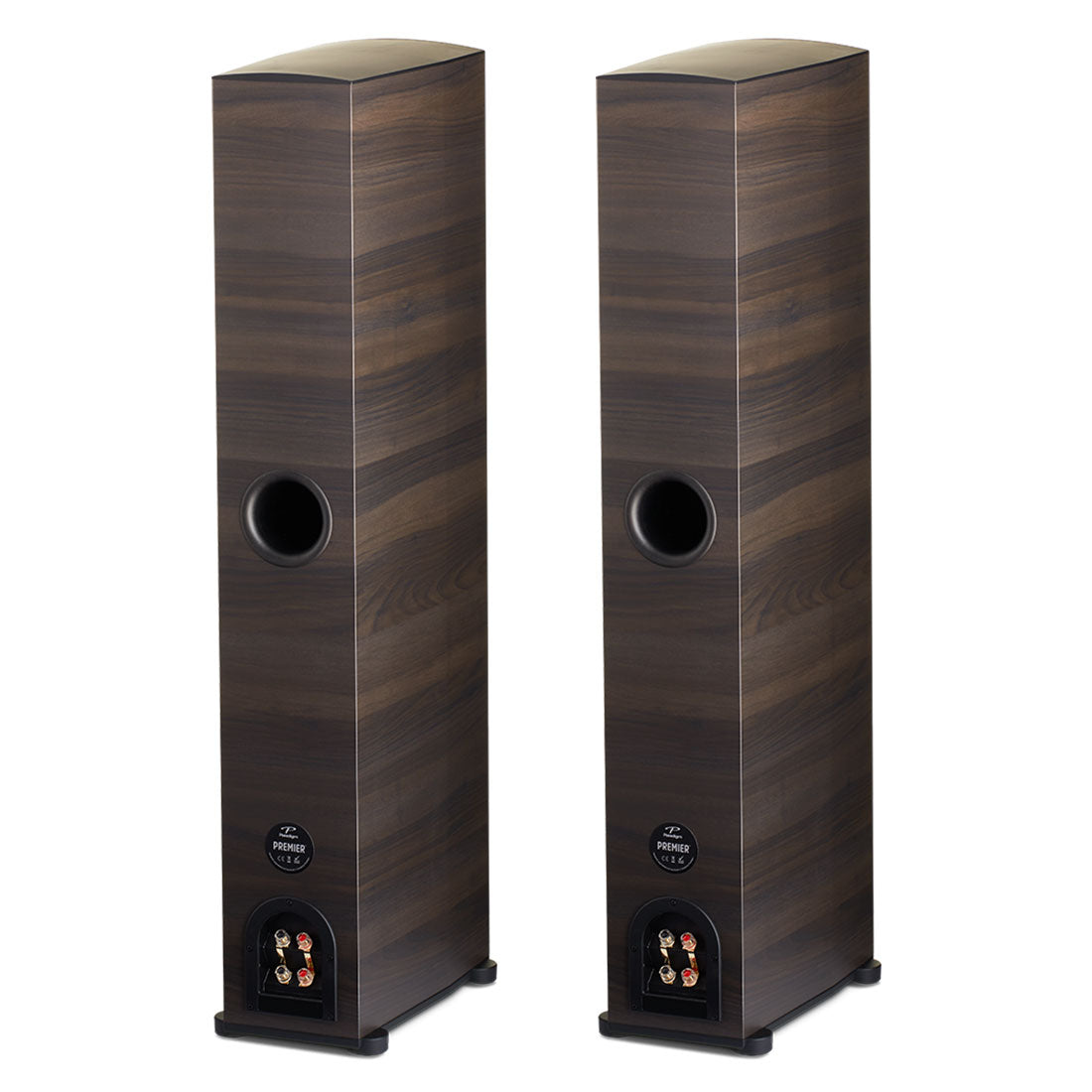 Paradigm Premier 800F Espresso Grain Rear Side