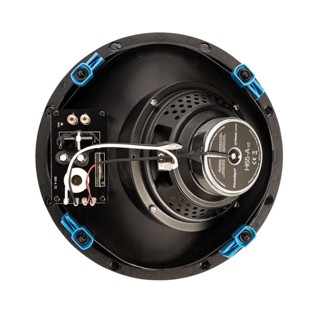 Paradigm CI Home H65-A v2 6.5” Round In-Ceiling Speaker with 30°-Angled Guided SoundField - Each