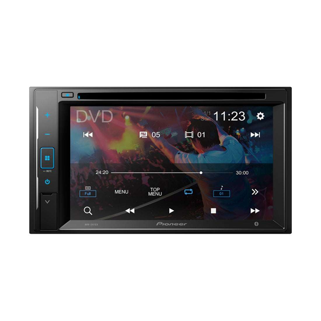 Pioneer AVH-241EX 6.2" Double Din DVD Receiver