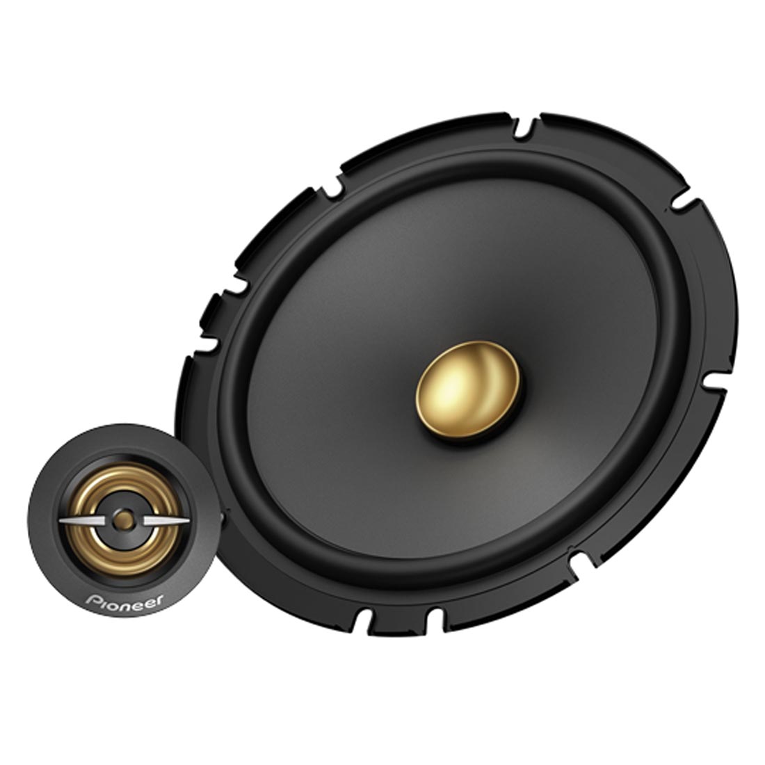 Pioneer TS-A1601C A-Series + 6.5" 2-Way Component Speaker System
