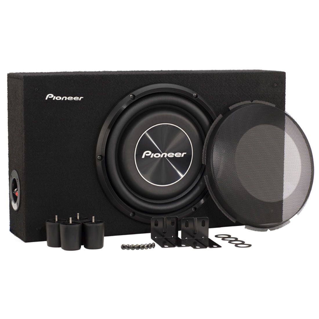 Pioneer TS-A2500LB 10" Shallow-Mount Loaded Enclosure Car Subwoofer