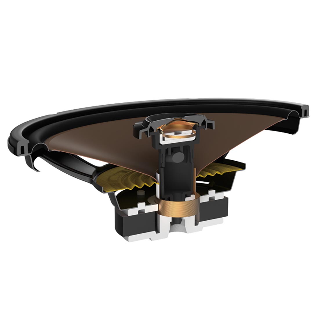 Pioneer TS-A683FH A-Series MAX 6″x8″ 2-Way Coaxial Car Speakers