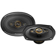 Pioneer TS-A6991F A-Series + 6″x9″ 5-Way Coaxial Car Speakers