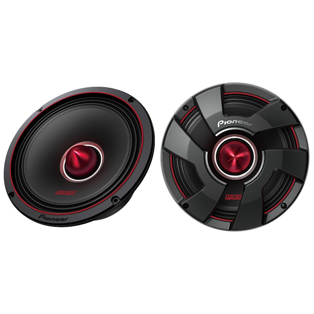 Pioneer TS-M801PRO PRO Series 8" Mid-Bass Car Speakers