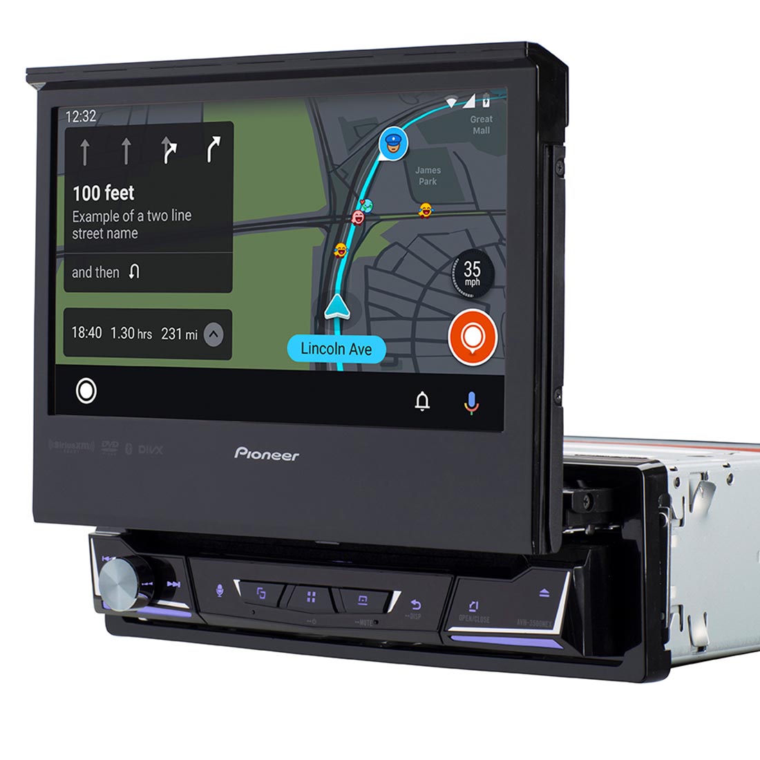 Pioneer AVH-3500NEX 6.8" Multimedia DVD Receiver