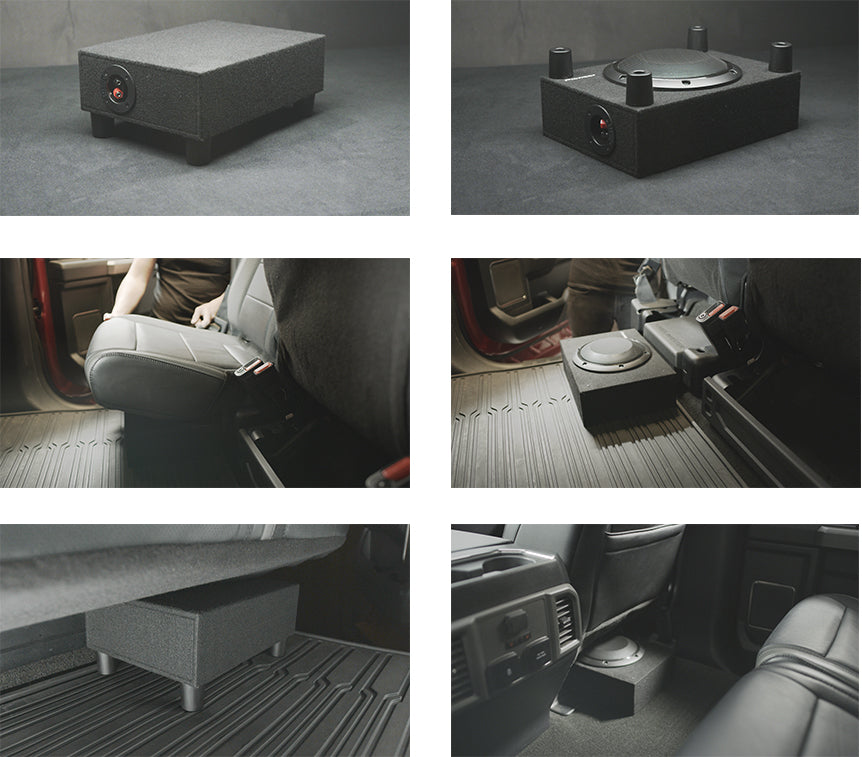 Pioneer TS-A2500LB 10" Shallow-Mount Loaded Enclosure Car Subwoofer