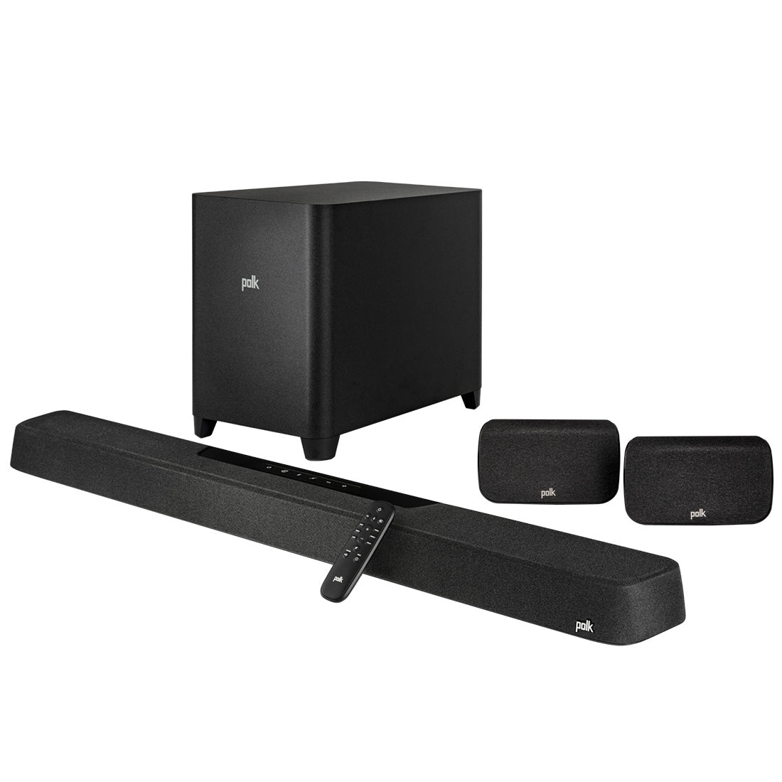 Polk Audio Magnifi Max AX SR Sound Bar with Wireless Surrounds and Subwoofer (MagniFi Max AX SR)