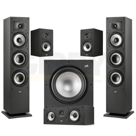 Polk Audio Monitor XT60 5.1 Home Theater Bundle #2