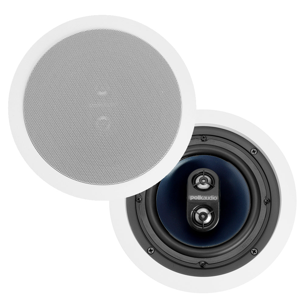 Polk Audio RC6s 6.5" Round In-Ceiling Speakers - Pair