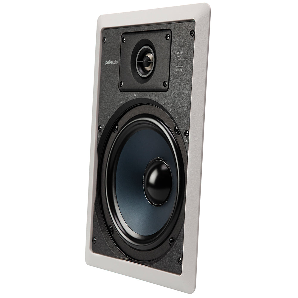 Polk Audio RC85i 8" Rectangle In-Wall Speakers - Pair (RC85i)